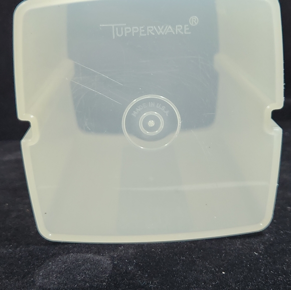 Vintage Tupperware Pickle Dipper Strainer Keeper Avocado Green #1560 Pickles - Picture 4 of 10